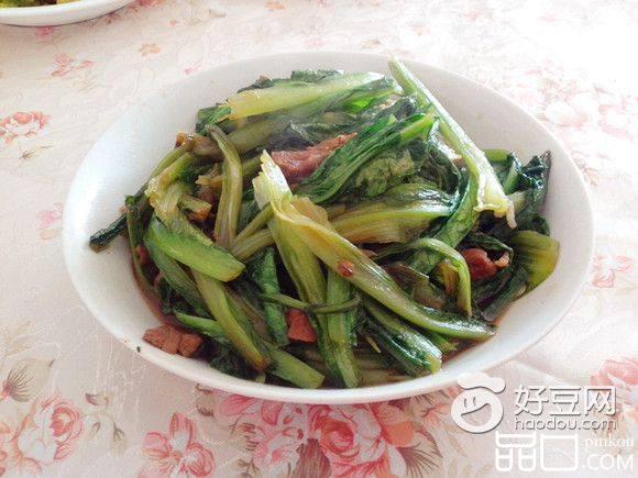 油麦菜炒肉