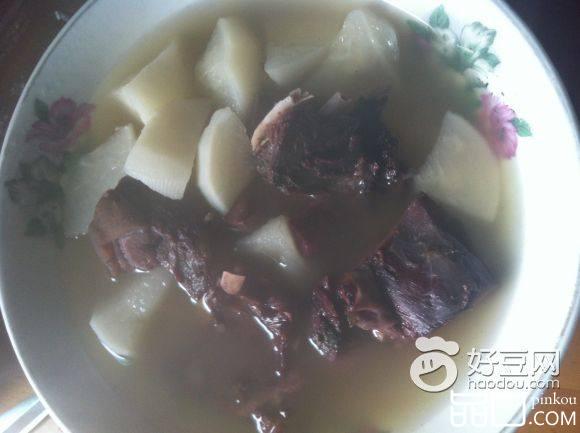 萝卜炖羊肉