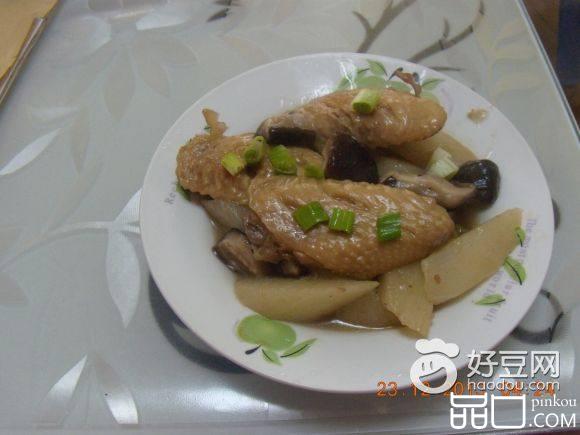 山药香菇烧鸡翅