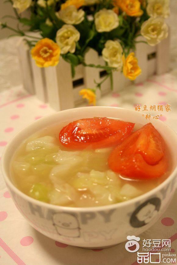 西红柿椰菜汤