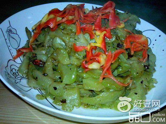 干煸苦瓜
