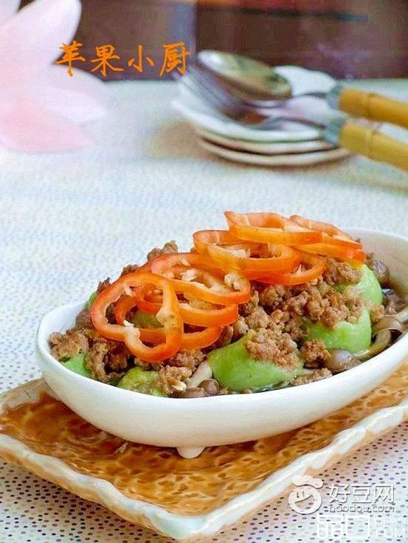 蟹味粉丝蒸丝瓜