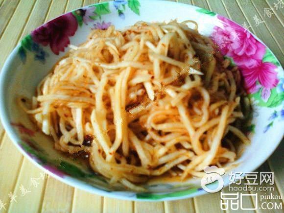 凉拌萝卜丝