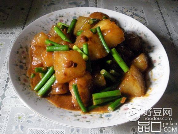 黄豆酱焖冬瓜