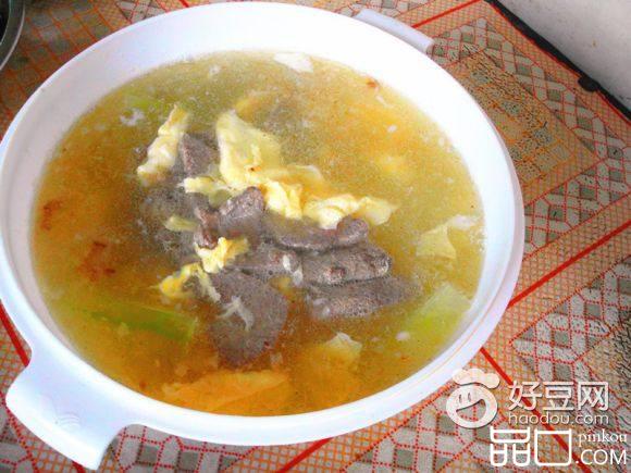 猪肝瘦肉冬瓜汤