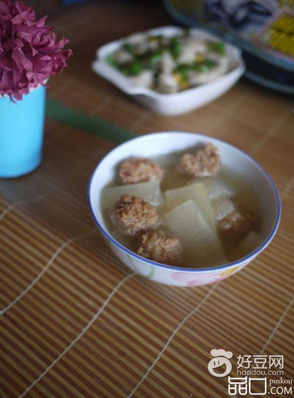 冬瓜烧肉圆