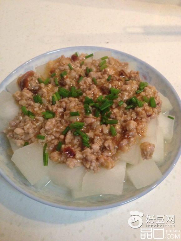 肉末蒸冬瓜