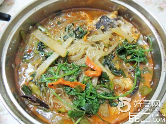 萝卜丝炖草鱼