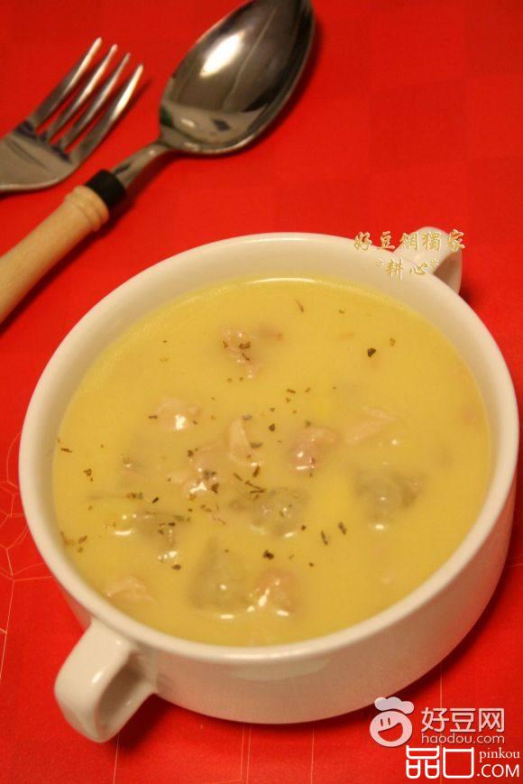 冬瓜奶油鸡汤