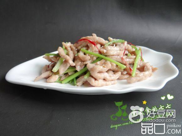 香菜肉丝
