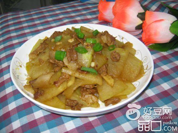 冬瓜片炒肉