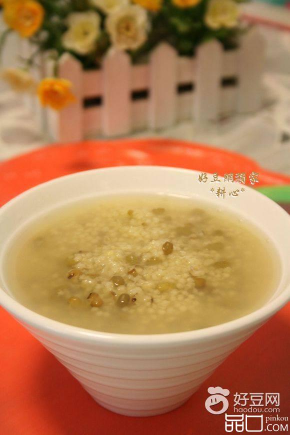 绿豆小米粥