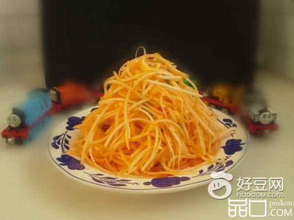 拌白萝卜丝