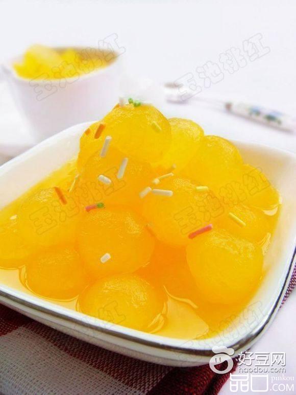 橙汁冬瓜球