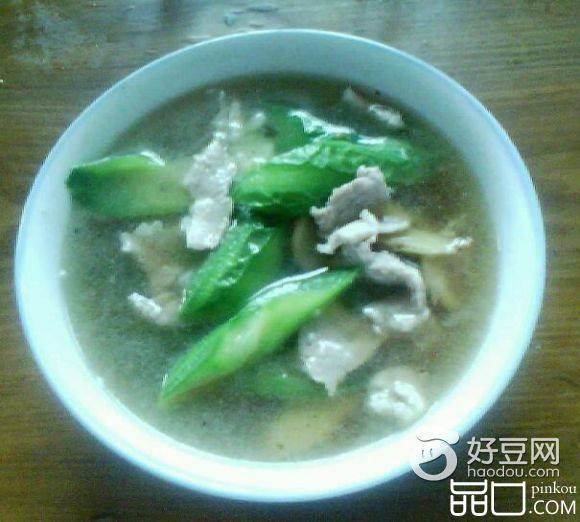 瘦肉丝瓜汤