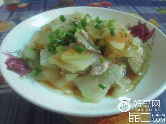 瘦肉炒冬瓜