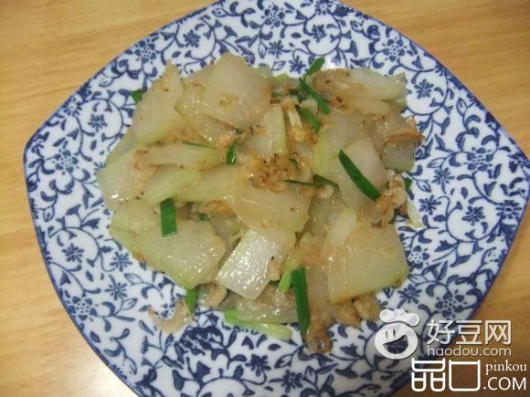 虾皮炒冬瓜
