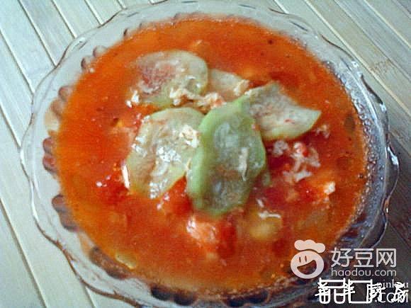 番茄丝瓜汤