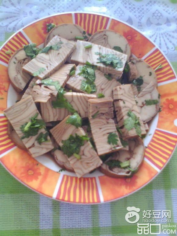 香菜豆腐干