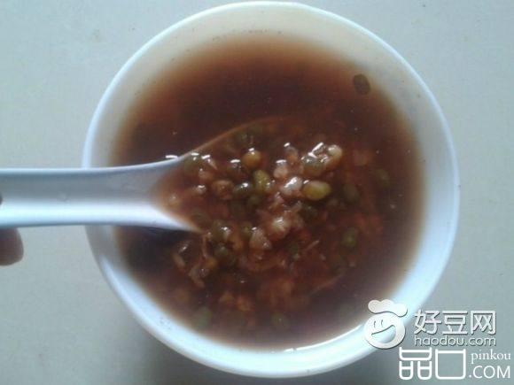 红糖绿豆水