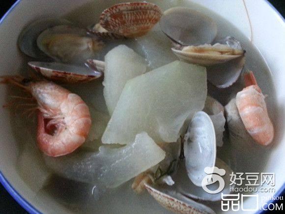 海鲜冬瓜汤