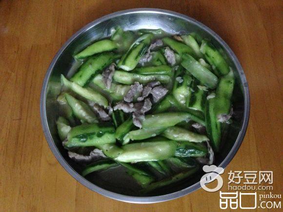 猪肉炒丝瓜