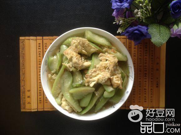 丝瓜烘蛋