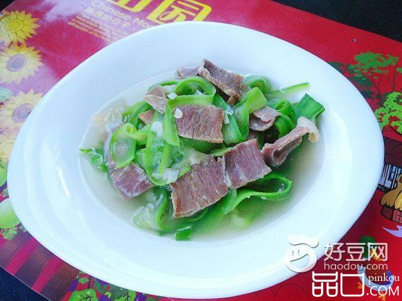咸火腿丝瓜片