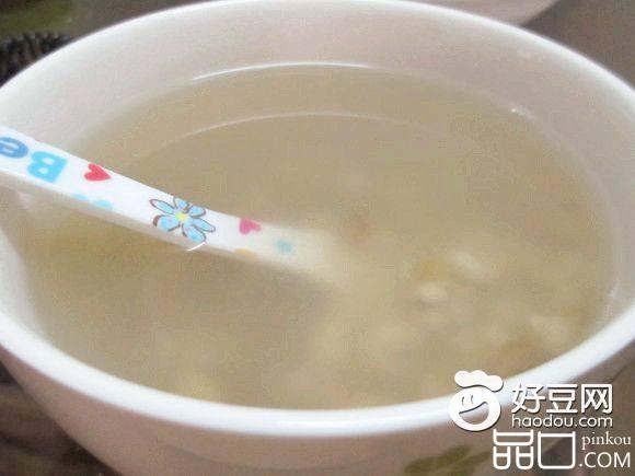 电压力锅绿豆薏米汤