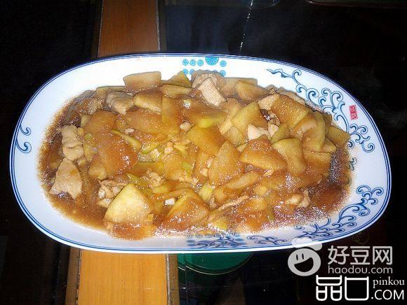 肉烧冬瓜
