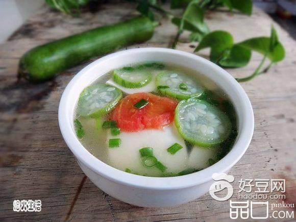 豆腐丝瓜汤