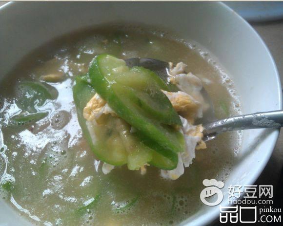 鸡蛋丝瓜汤