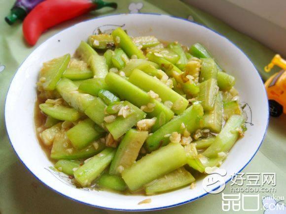 素炒丝瓜条