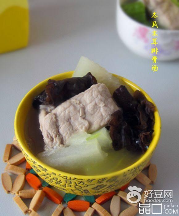 冬瓜木耳排骨汤