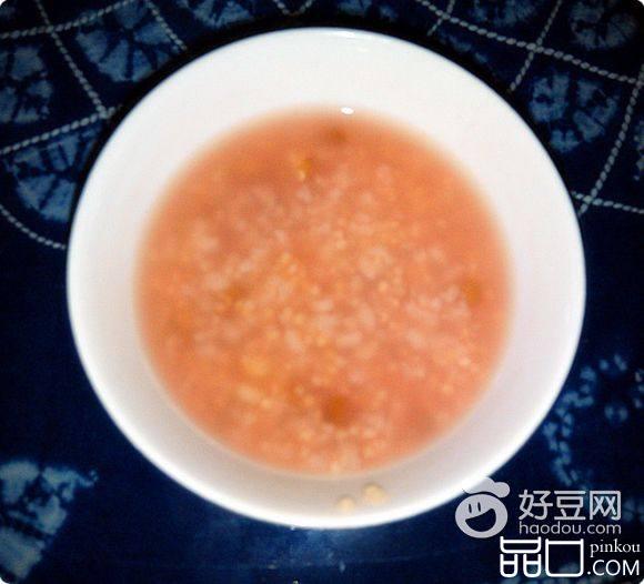 二米绿豆粥