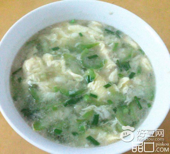 丝瓜蛋花汤