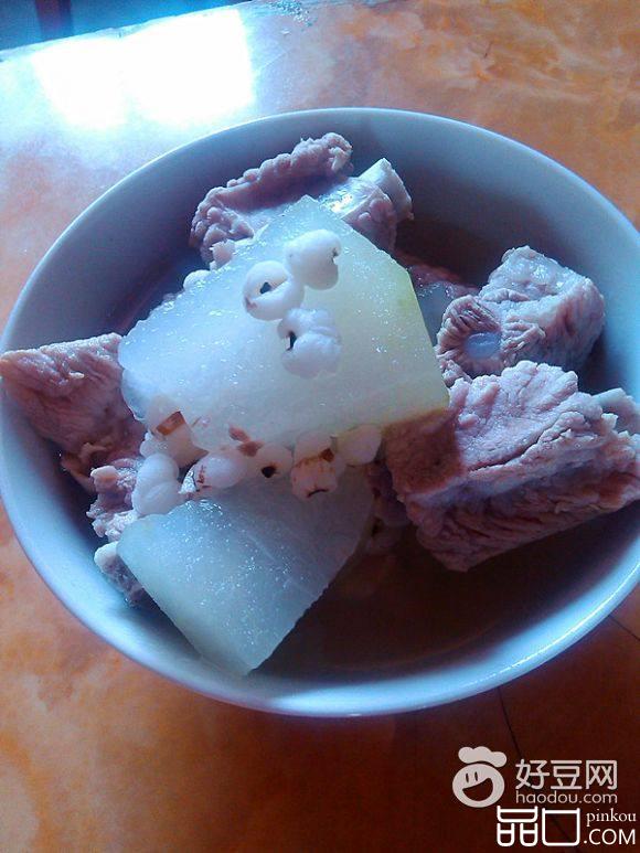 冬瓜排骨薏仁汤