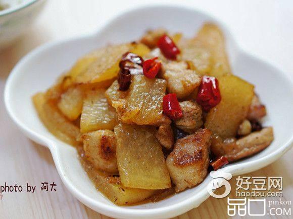 五花肉烧冬瓜