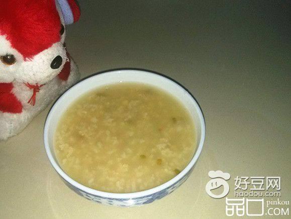 绿豆糯米粥