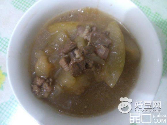 羊肉炖冬瓜