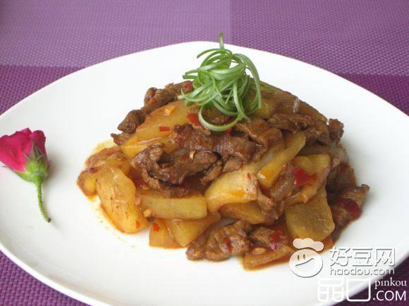 肉片炒冬瓜