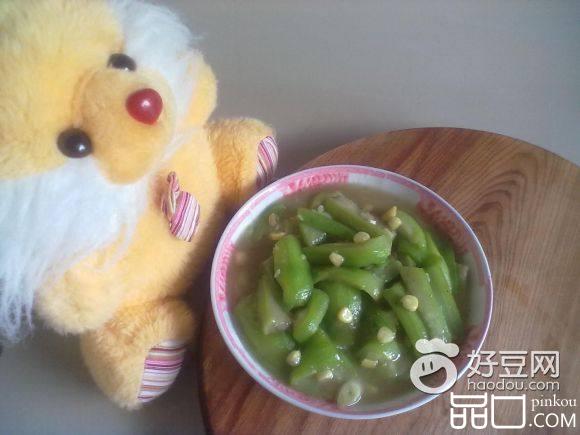 白油玉米炒丝瓜