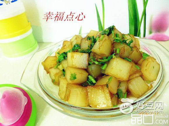香菜炒凉粉
