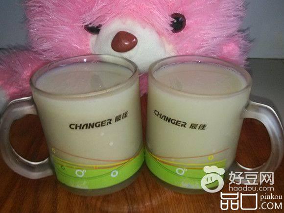 绿豆黄豆浆