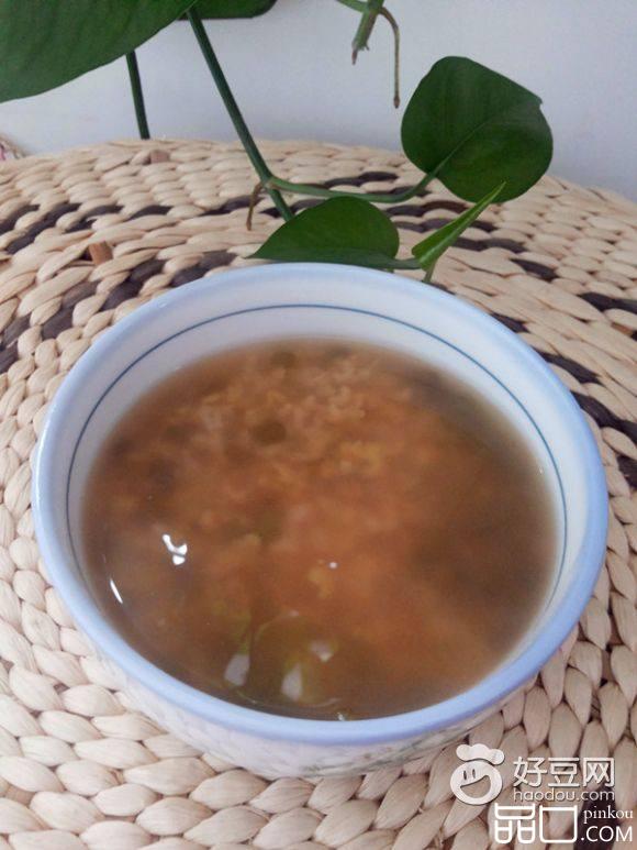 消暑大米绿豆汤