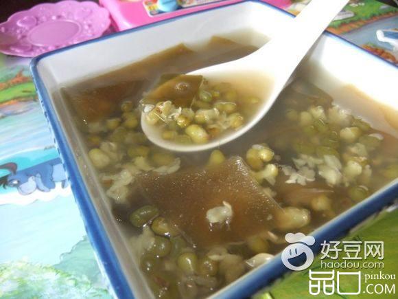 绿豆海带糖水