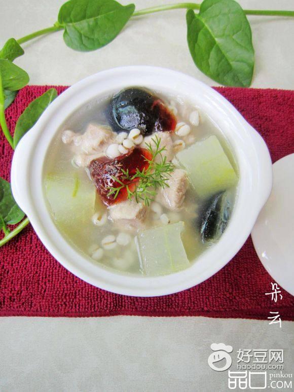 冬瓜瘦肉皮蛋汤