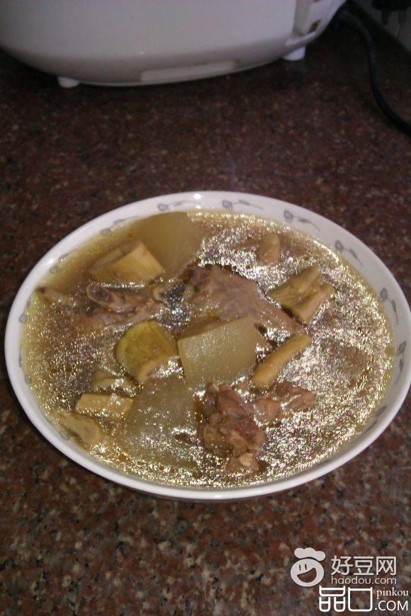 冬瓜笋干鸭肉汤