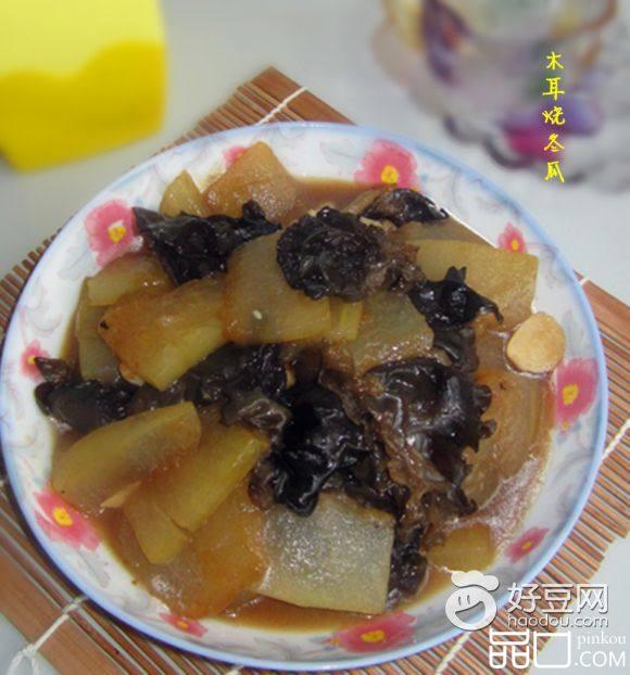 木耳烧冬瓜