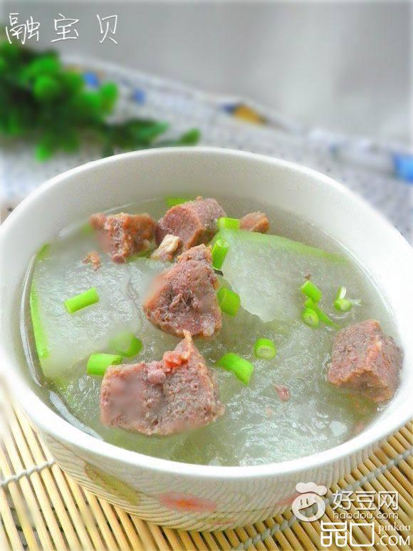 牛肉滑冬瓜汤